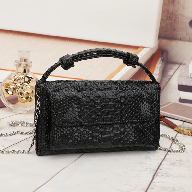 Женский кошелек из натуральной кожи аллигатора Bolsa Feminina дизайнерские сумки