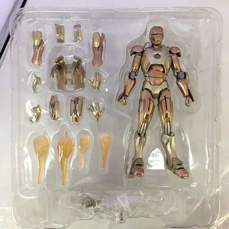 Железный человек 3 Figura Figma 217/Figma ex 026 Mark 21 (MIDAS) Azione ПВХ фигурка Da Collezione модель