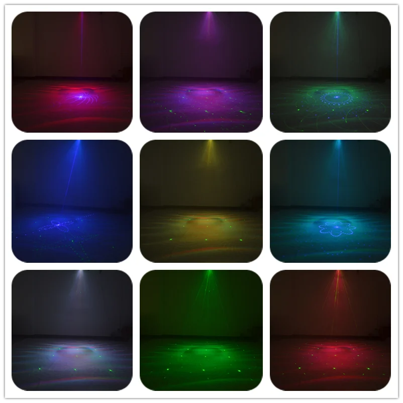 Миниатюрное дистанционное автоматическое Лазерное освещение 40 ГБ с рисунком