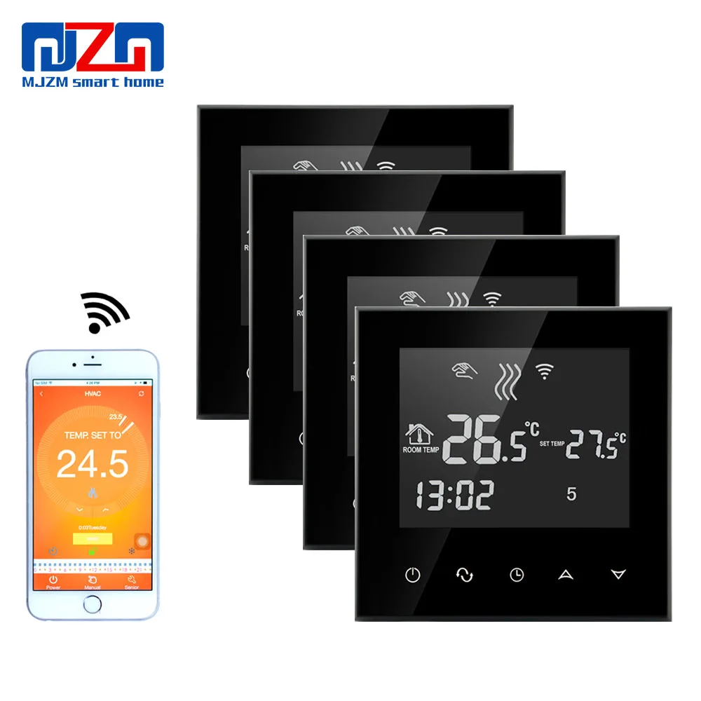 4 шт. 16A03 4HH WiFi контроллер температуры для электрических нагревательных устройств