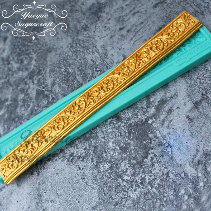 Yueyue Sugarcraft Boder силиконовая форма для помадки инструменты украшения торта