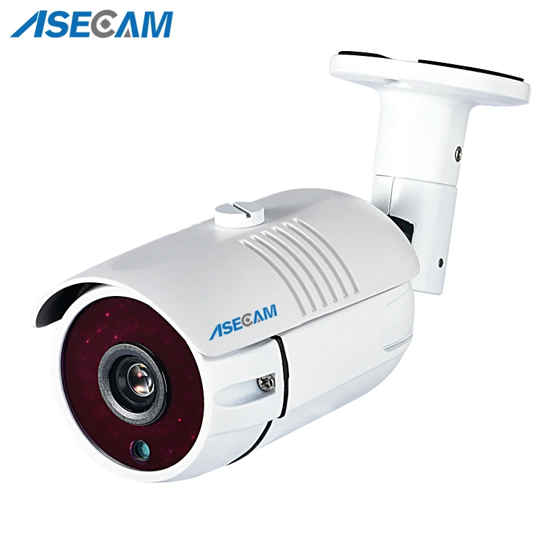 HD 1080P IP камера 48 В POE H.264 видеонаблюдения CCTV инфракрасная камера ночного видения Пуля Металл Onvif сеть P2P XMeye