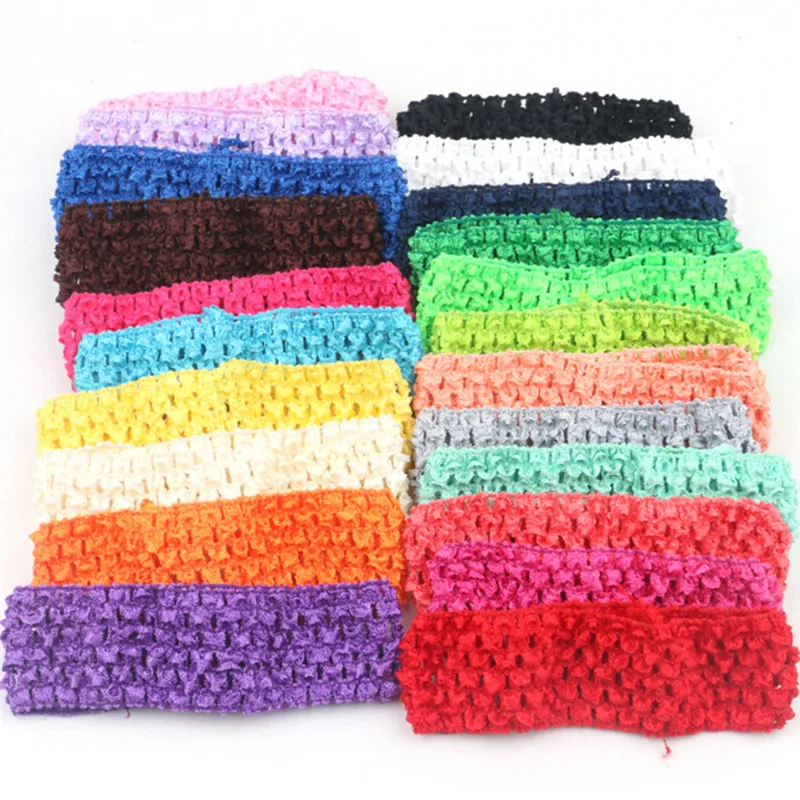 Эластичные растягивающиеся вязаные повязки на голову для девочек 10 шт./лот 1 5