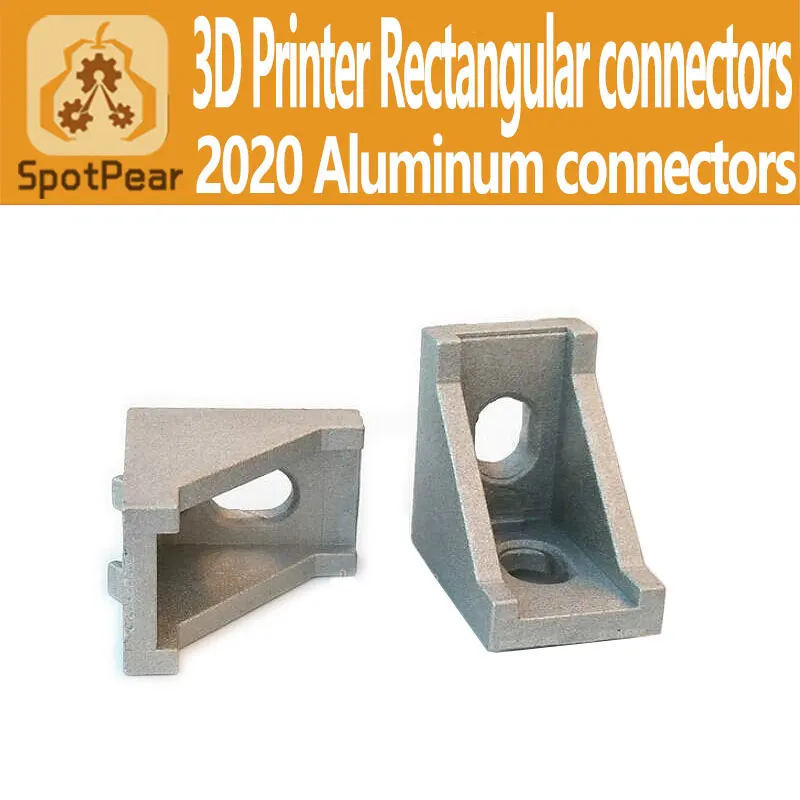 

3d принтер аксессуары 2020 Алюминиевые прямоугольные застежки