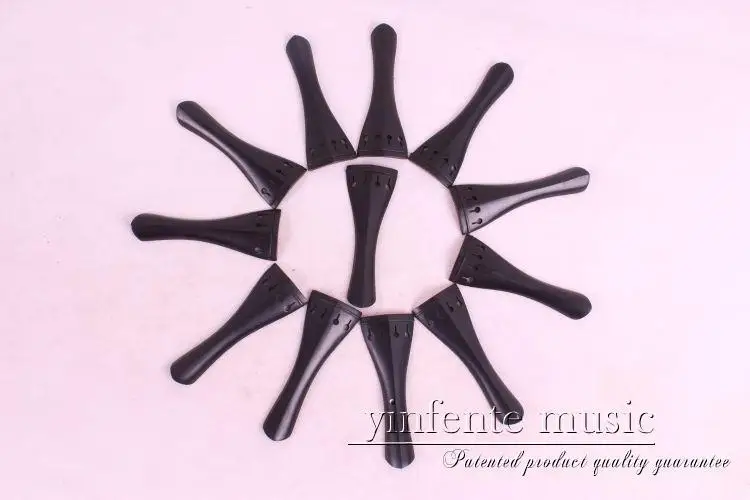 5 шт. 4/4 Скрипки Ebony Части Tailpiece|violin tailpiece|ebony tailpieceviolin parts |