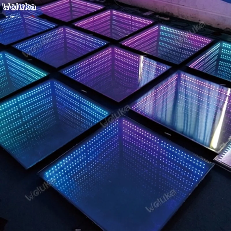 Светодиодная Люминесцентная плитка лампа 3D Magic Abyss Bar танцевальная напольная