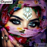 dispaint full squareround drill 5d diy diamond painting african woman embroidery cross stitch 3d home decor a10516