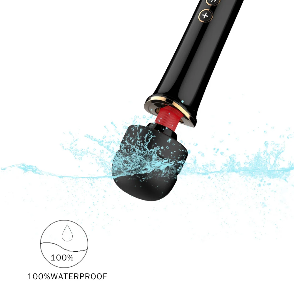 10 скоростей сильная вибрация AV палка Вибратор массажер для тела большая