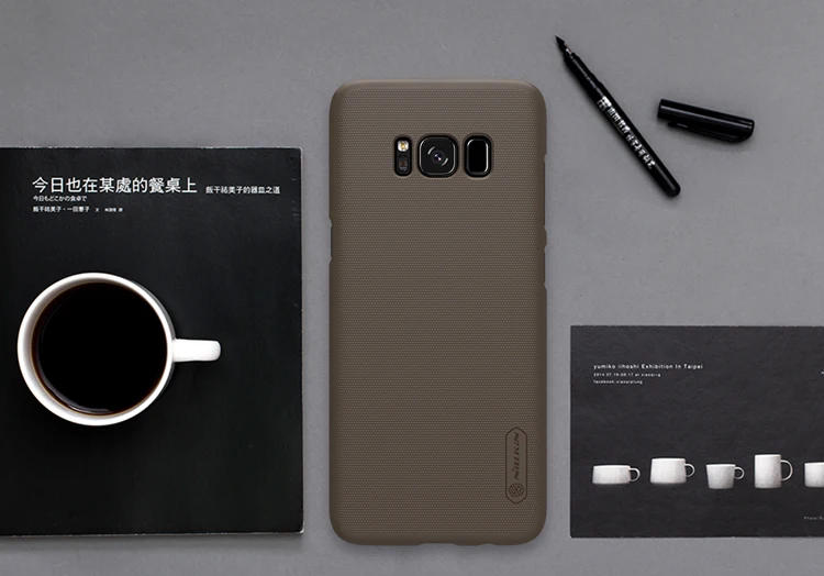 Для samsung Galaxy S8 чехол Nillkin матовый защитный жесткий защитный чехол-накладка матовый чехол для samsung S8
