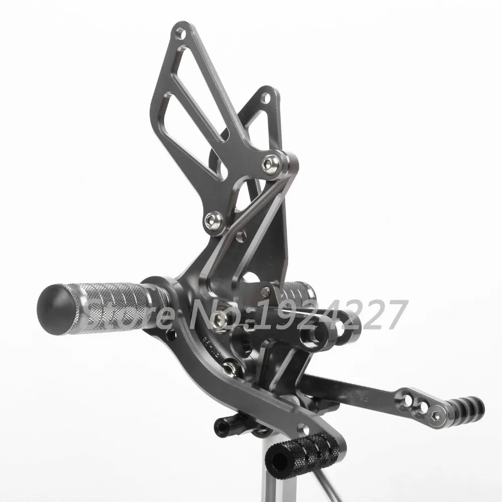 CNC Rearsets подножки для Suzuki GSXR1000 2000-2004 мотоцикл подножек заднего тормоза