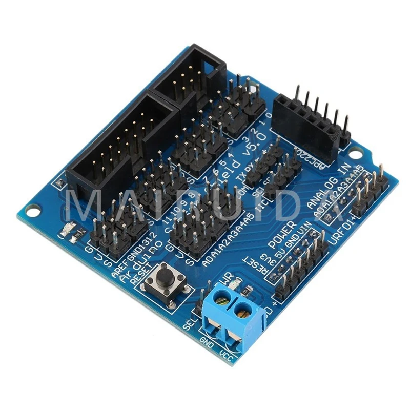 1 шт. Датчик Щит Цифровой Аналоговый Модуль Мотором для Arduino UNO R3 МЕГА V5|sensor arduino