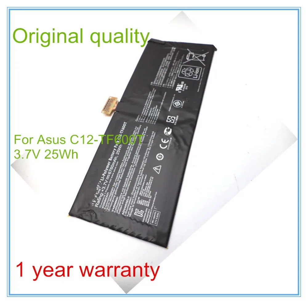 Оригинальная батарея для C12 TF600T TF6PSG3 батарея|battery original|battery forbatteries batteries |