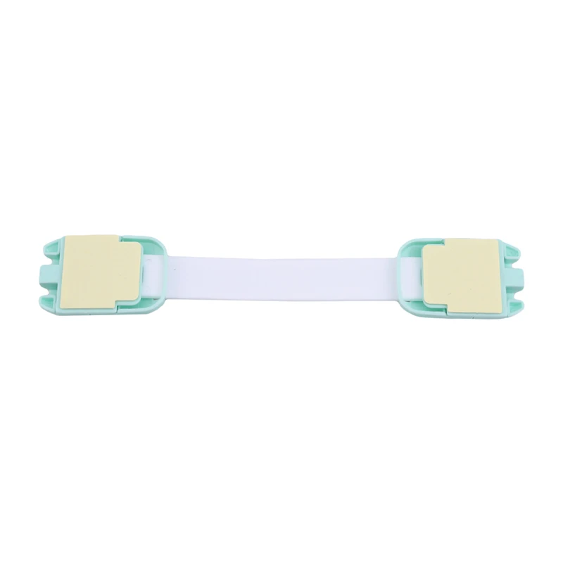 Cerradura de seguridad multifunci&oacute;n para ni&ntilde;os y cajones largos, bloqueo antiagarre para refrigerador, productos para el cuidado del beb&eacute;-3