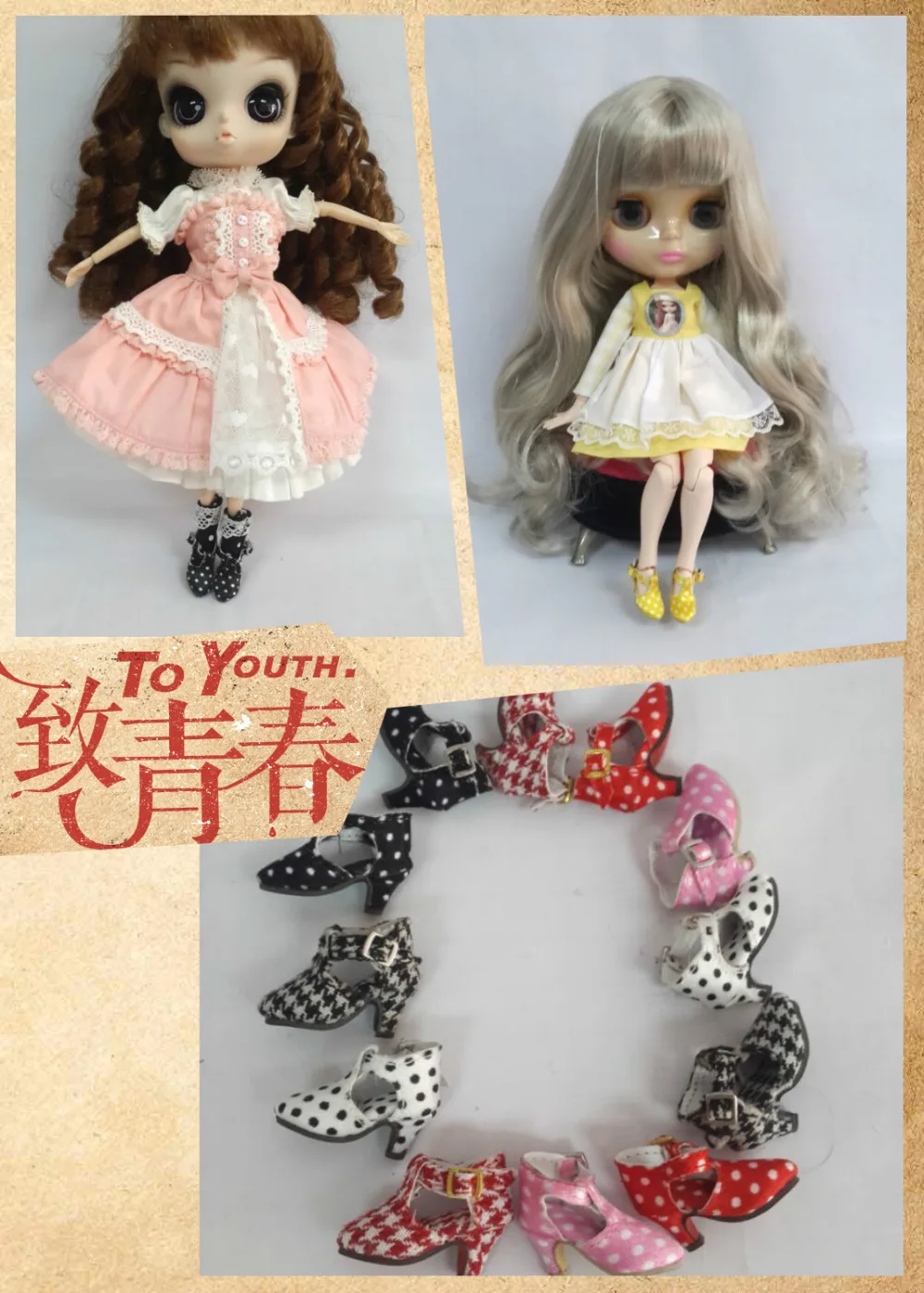 Обувь для девочек кукол 1/6 Blyth pullip licca | Игрушки и хобби