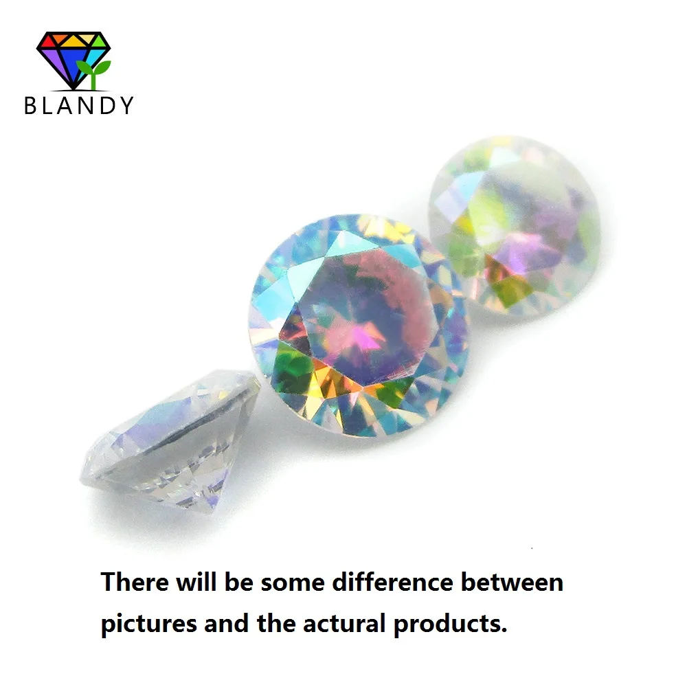 Plating AB Color Cubic Zirconia Stone 3x5~10x12mm Rectangle Shape Multicolor CZ Synthetic Gems For Jewelry | Украшения и