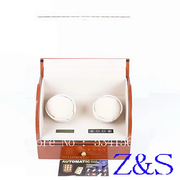 Деревянная намотка для часов с глянцевым пианино краской автоматическая ЧПУ