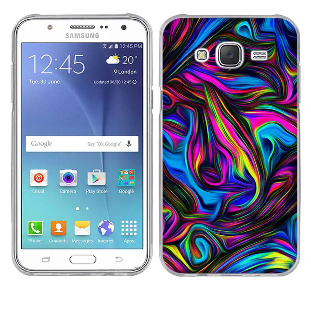 17 Чехол для телефона, чехол для samsung J5, силиконовый чехол на заднюю панель, чехол для samsung Galaxy J5, чехол J500F, мягкий чехол из ТПУ с цветочным рисунком - Цвет: 17