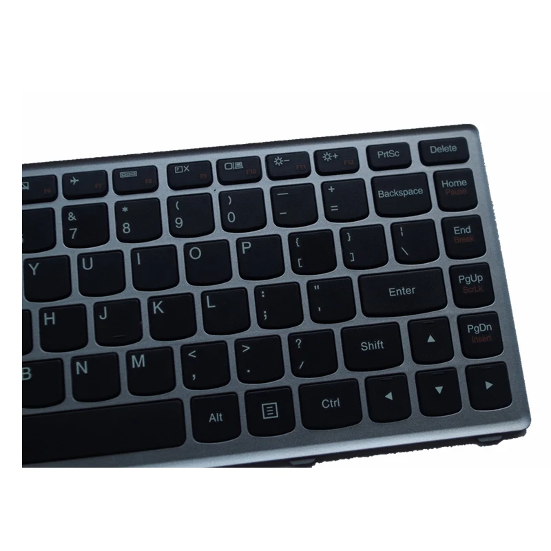 GZEELE новая клавиатура для ноутбука LENOVO S400 S435 S410 M40-70 S405 S305 S300 S400T S415 нам Серебряный раскладка клавиатуры
