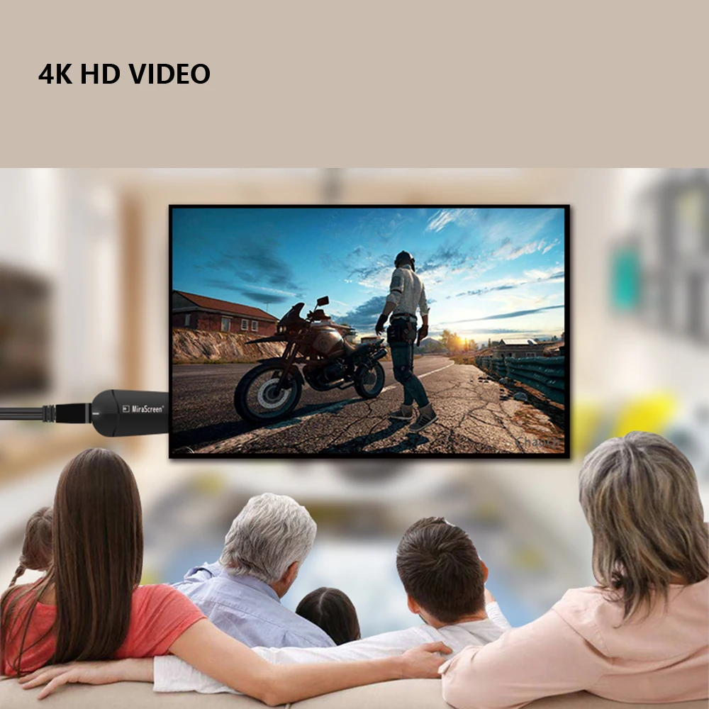 MiraScreen K6 tv Stick 2 4G 4K HDMI Miracast Airplay WiFi Дисплей приемник ключ поддержка для Windows Andriod IOS |