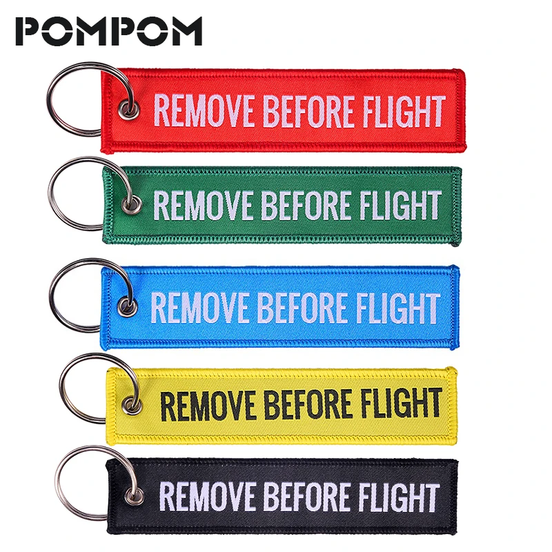 Брелок для ключей с надписью Remove Before Flight | Украшения и аксессуары