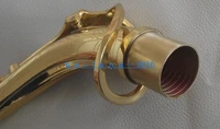 2pcs new alto saxophone neck gold lacquer