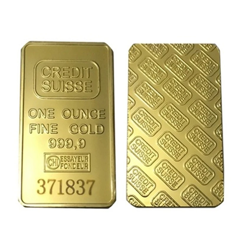 Реплика с покрытыем цвета чистого 24 каратного золота Юбилейные монеты слоистых