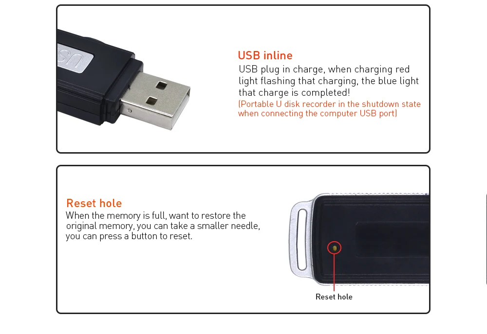 Высокое качество цифровой 8 Гб USB диктофон мини активированный аудио рекордер Диктофон Flas ручка аккумуляторная Gravador de voz Profes