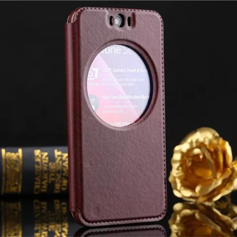 Wine Red Роскошный винтажный флип-чехол из искусственной кожи чехол для Asus Zenfone Selfie ZD551KL задняя крышка Funda Capa - Цвет: Wine Red