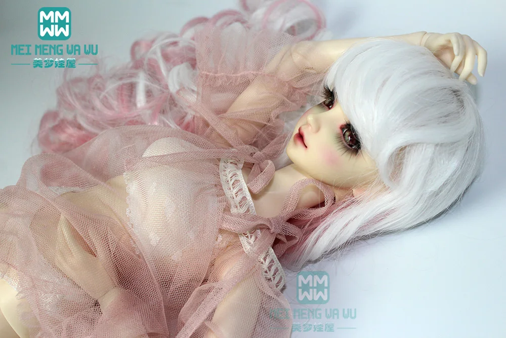 Куклы Аксессуары куклы волосы для 1/3 1/4 1/6 BJD/SD парики применимые длинные волнистые