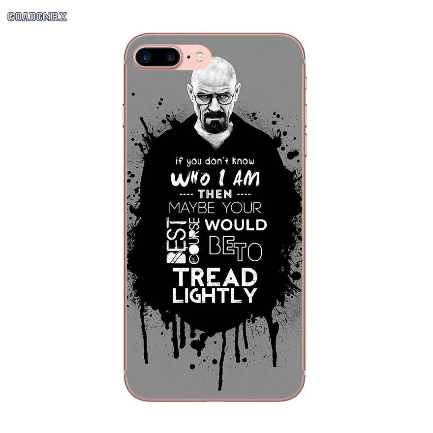 Мягкий силиконовый чехол для Samsung Galaxy S2 S3 S4 S5 Mini Alpha S6 S7 edge S8 S9 Plus J1 Grand Prime Breaking Bad Walter
