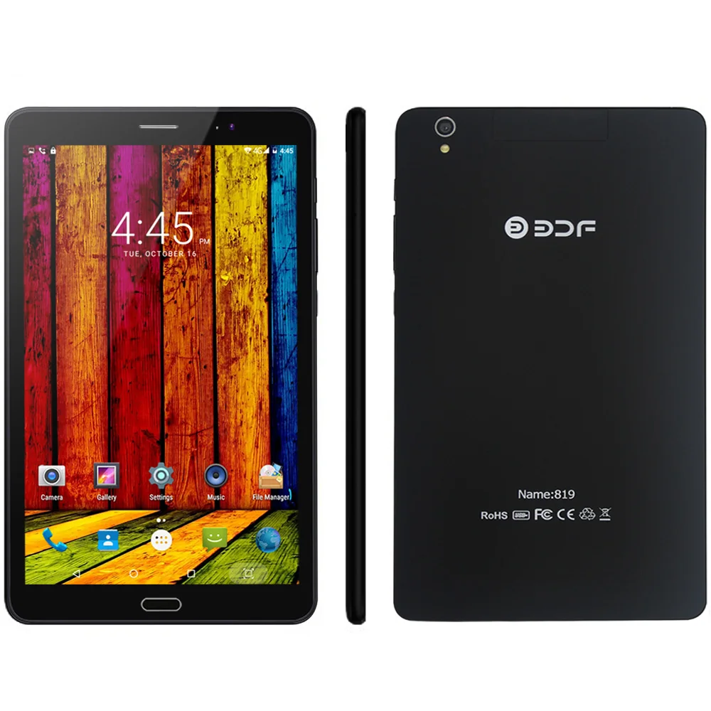 BDF 8 дюймов 4G LTE мобильный телефон вызов sim-карта Android 6 0 планшетный ПК 1 Гб/32 Гб