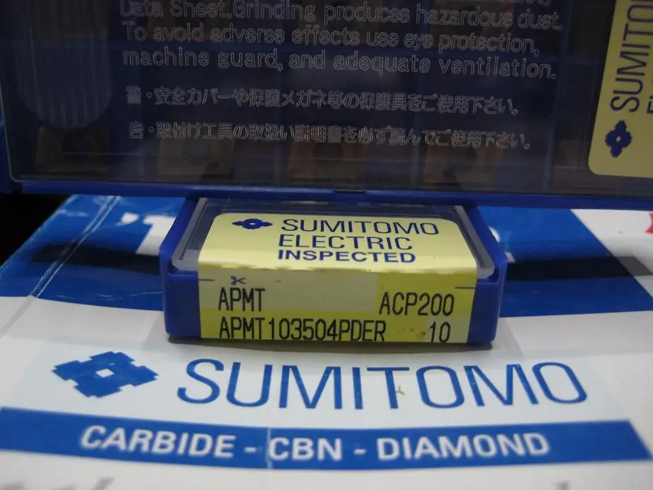 Карбидная вставка SUMITOMO APMT103504PDER для фрезерного станка с ЧПУ | Инструменты