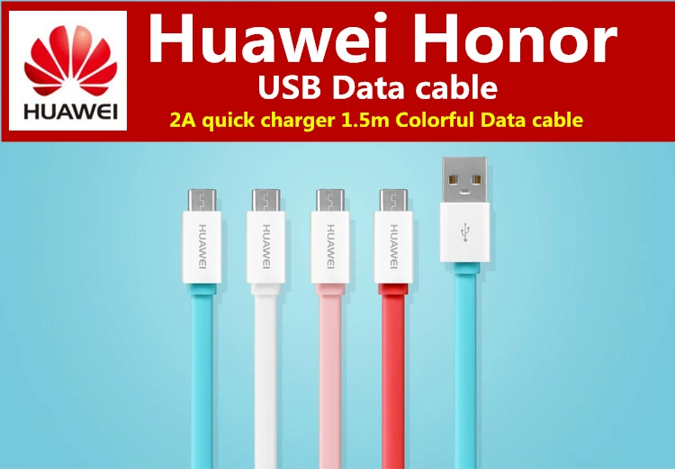 huawei micro usb кабель для передачи данных и зарядки 5В/2а быстрое зарядное устройство 1,5 м micro usb 5 Pin для huawei xiaomi samsung Phone