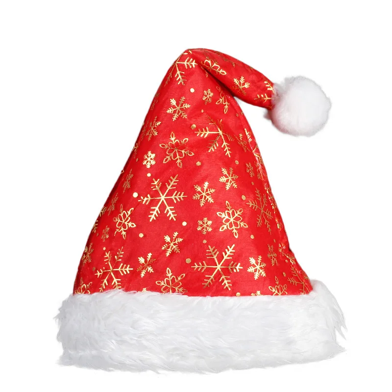 1 шт./Бесплатная доставка снежная пряжа Рождественская шапка Санта Клаус