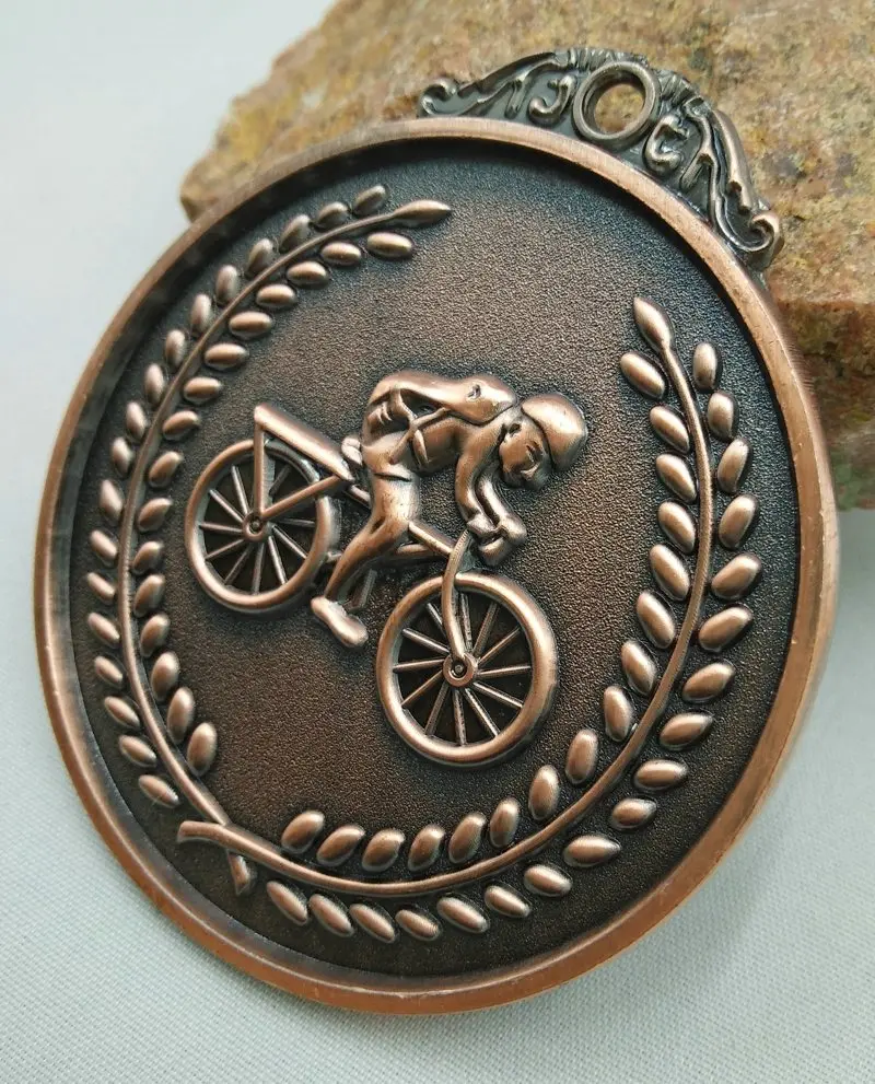Велосипедная медаль подарок монета Императорская Корона Ремесло лучшие в мире