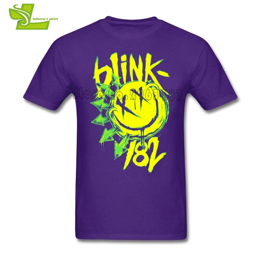 182 Мужская футболка Blink Модные свободные топы по индивидуальному заказу мужские