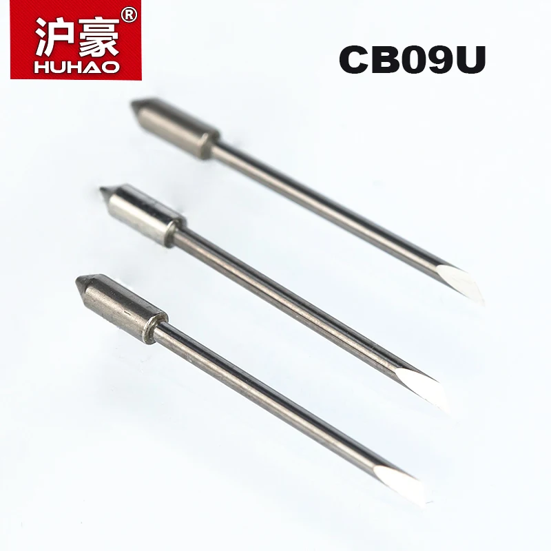 HUHAO 5PC/lot CB09 Plotter Cutter 30/45/60 Degree Graphtec Tungsten blades Cutting Vinyl Knife for CB09U|graphtec cb09|plotter cutter