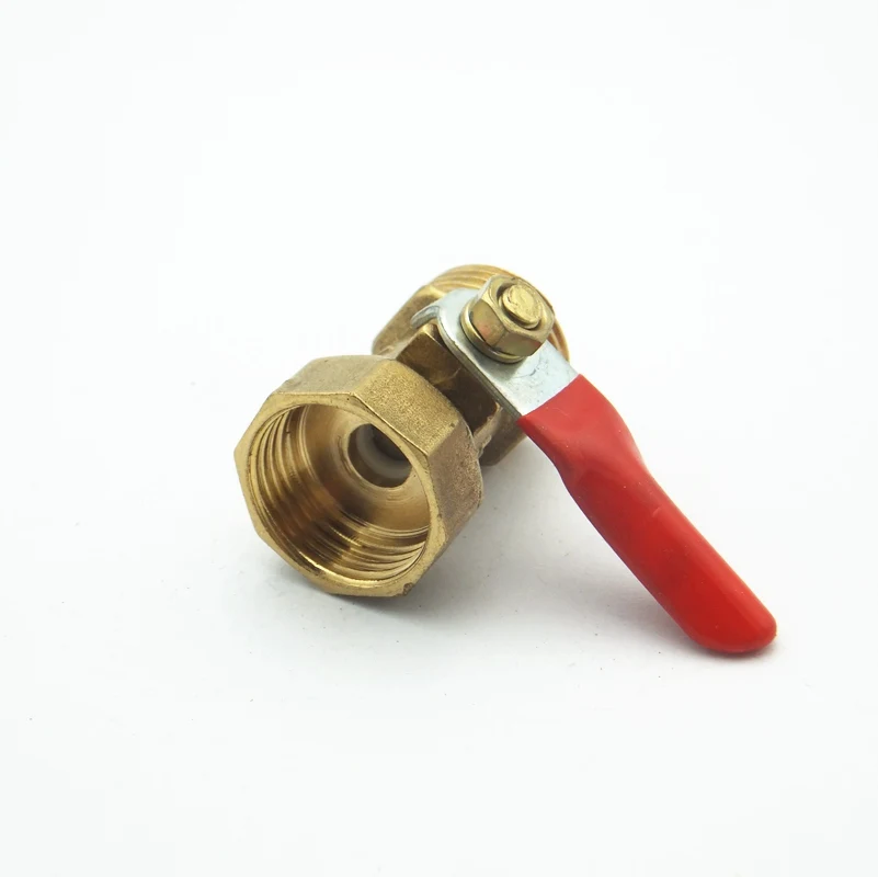 3/8 &quotBSPT женский x 3/8&quot BSPT мужской резьбовой двухсторонний латунный шаровой