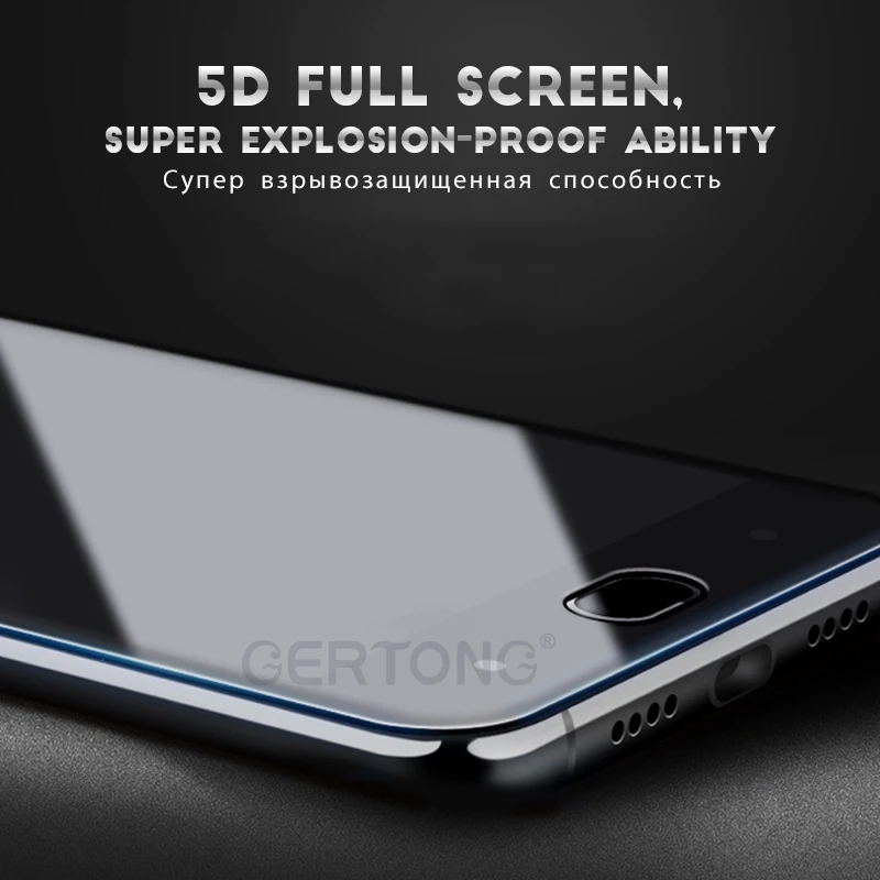 Защитная пленка 5D из закаленного стекла для Xiao mi Red mi Note 7 6 Pro 5 Plus mi 8 A2 Lite A1 Pocophone F1 mi 8, полное покрытие