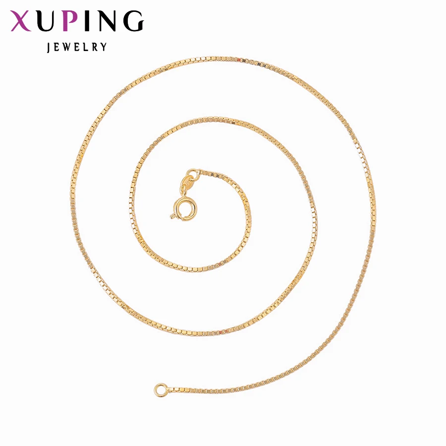 Xuping литературные стили классическое ожерелье позолоченное темперамент для женщин Черная пятница ювелирные изделия подарок S110, 1-44972
