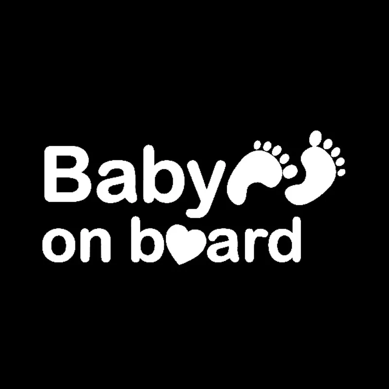 YJZT 18 см * 8 наклейка Baby On Board автомобильные наклейки виниловые индивидуальные