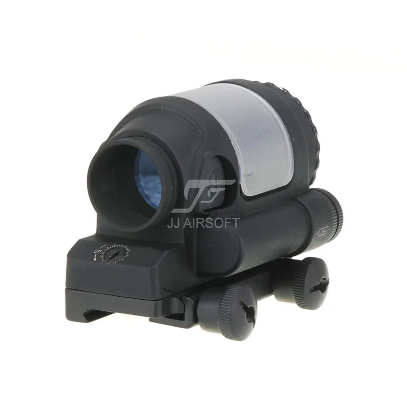 JJ Airsoft SRS Style 1x38 Red Dot с Killflash / Kill Flash (с поддержкой солнечной батареи) и QD Quick Release Mount