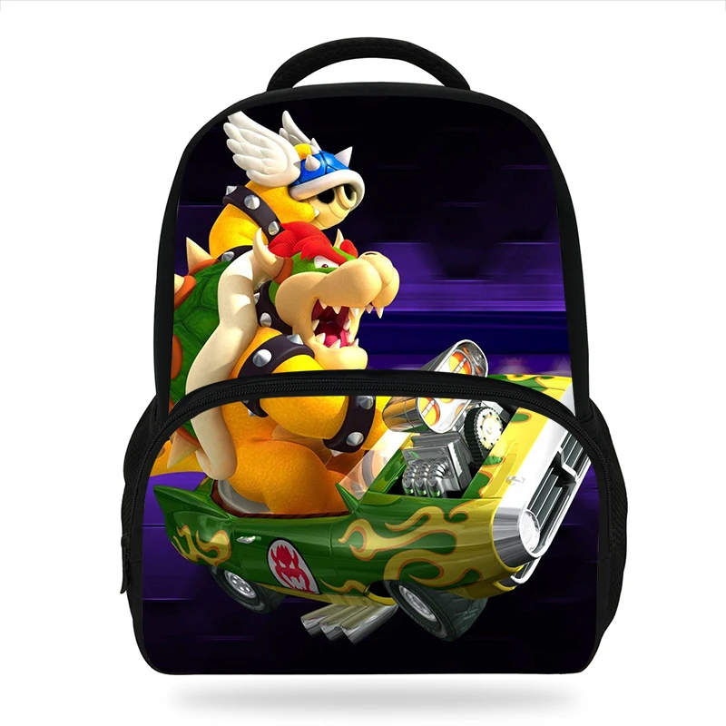 Детские рюкзаки с принтом Super Mario Bros Koopa для девочек-подростков школьные сумки