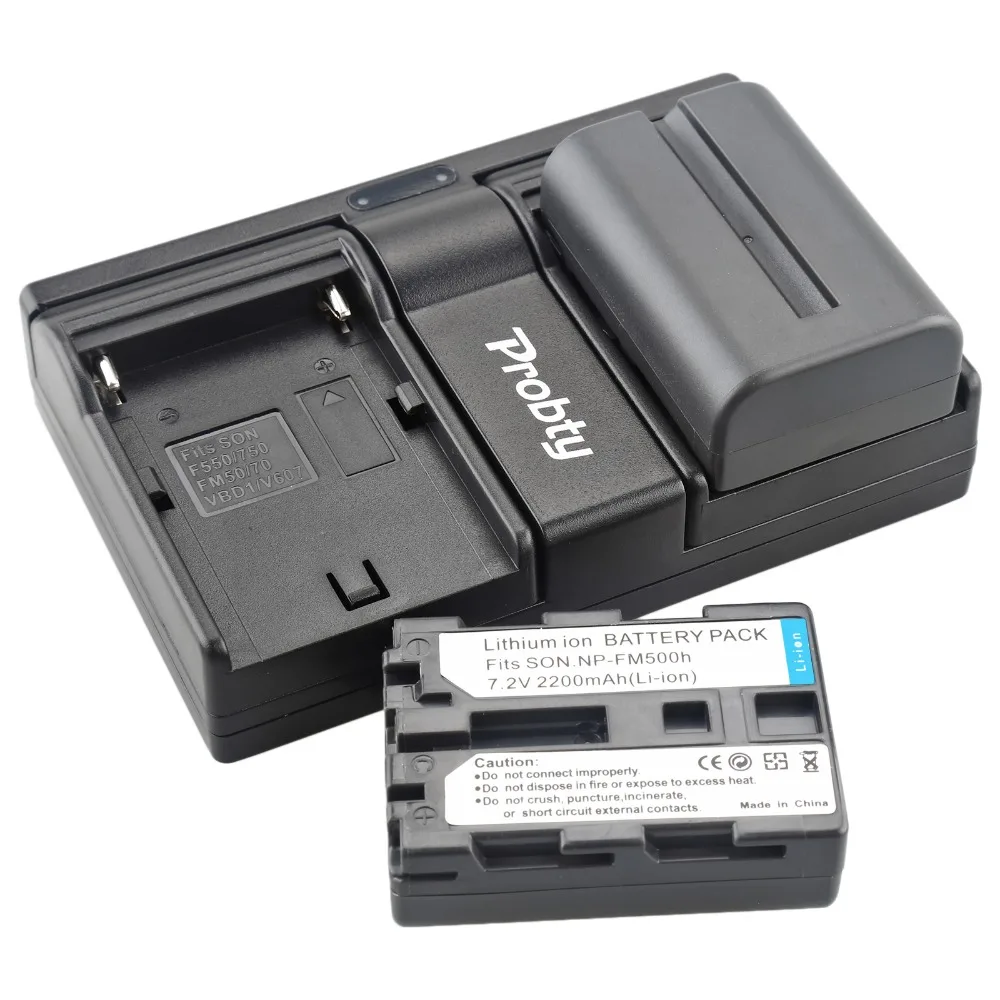 

2Pcs NP-FM500h NP FM500h Battery + USB Dual Charger for Sony Alpha SLT A57 A58 A65 A77 A99 A350 A450 A500 A550 A700 A850 A900