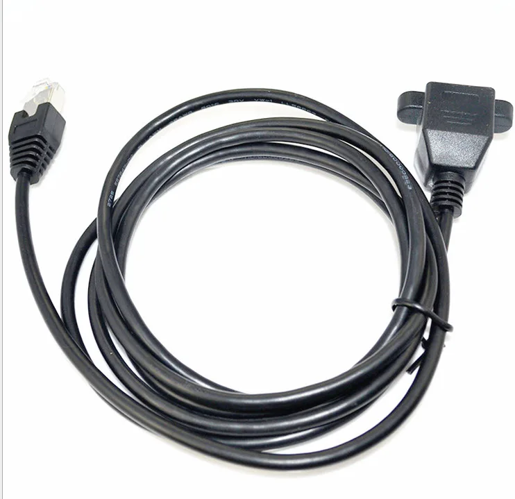 Винтовой монтажный сетевой кабель Ethernet LAN 6.5FT RJ45 Male to Female | Компьютеры и офис