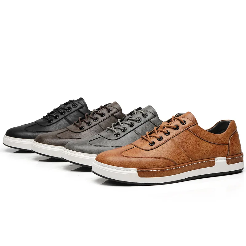 Newest Men Dress Shoes Handmade Style Paty Leather Wedding Shoes Men Flats Leather Oxfords Formal Shoes Leather Shoes Men