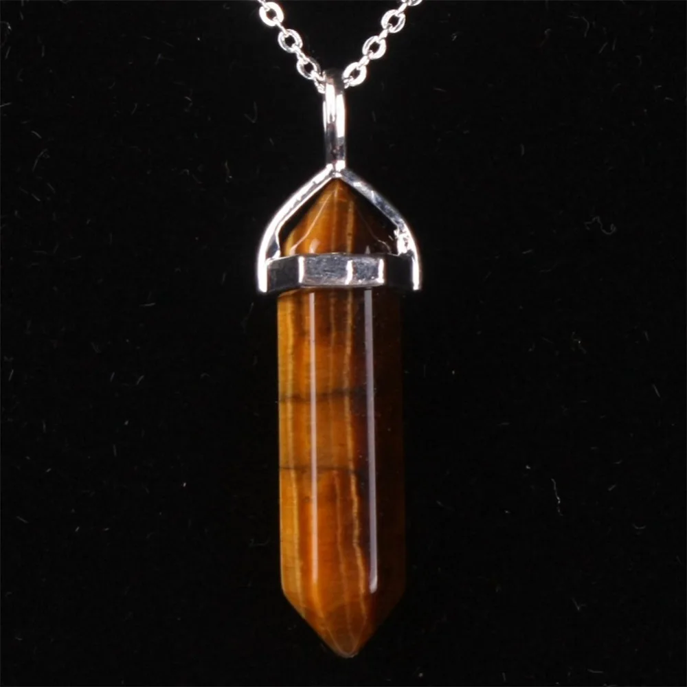 Druzy ювелирное изделие Трендовое модное ожерелье из натурального камня оникс