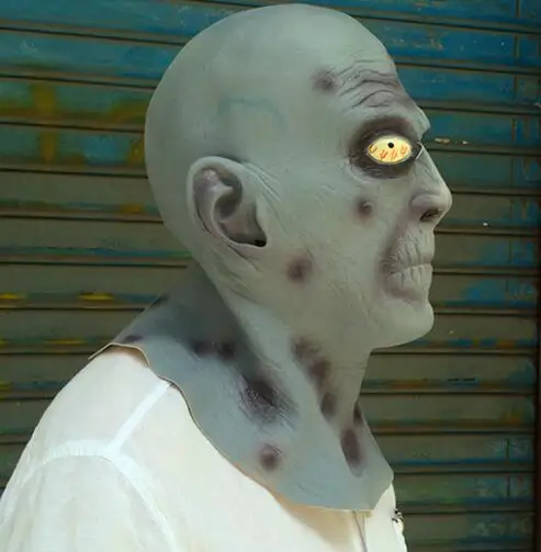 Высококачественная Реалистичная латексная полноголовая маска на Хэллоуин для