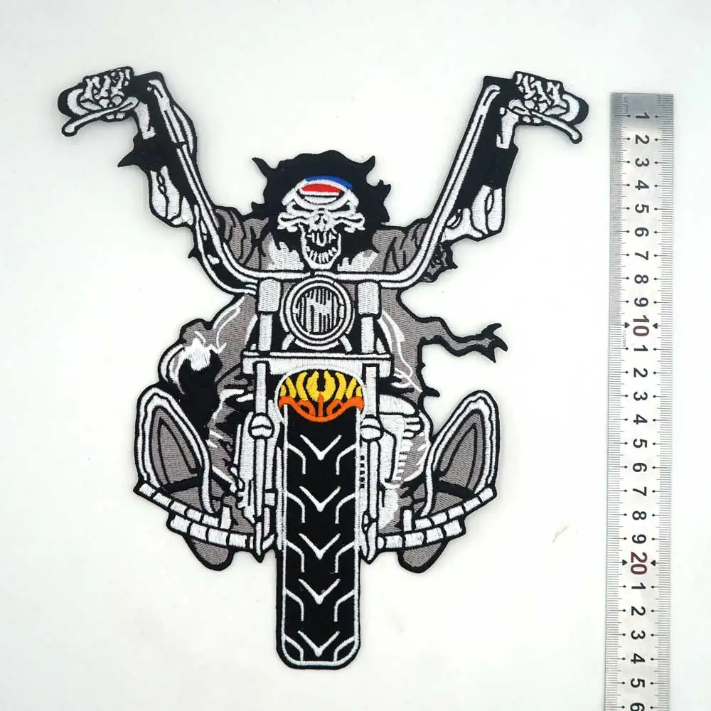 Нашивка для байкеров EASY RIDERS DALLEP OF DEATH вышитая подкладка байкерские нашивки значок