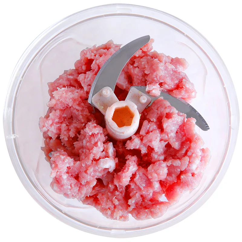 Ручной измельчитель с тремя лезвиями для мяса и овощей спиральный фруктов терка